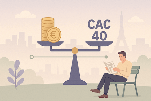 Le CAC 40 reste stable, malgré des disparités sectorielles