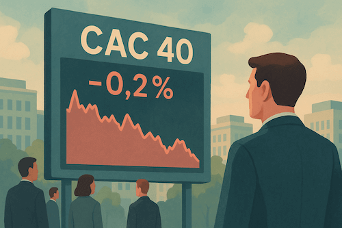 CAC 40 : repli mesuré et polarisation sectorielle à la mi-journée du 3 juin