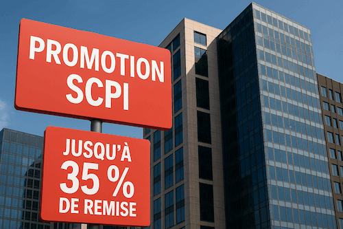 SCPI en promotion : jusqu’à 35 % de remise !