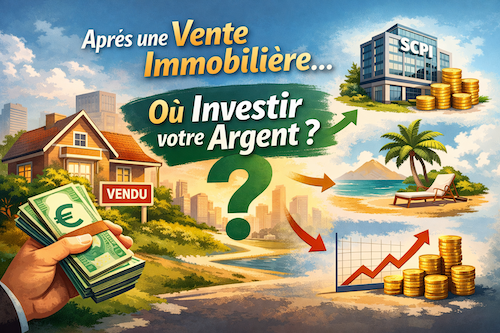 Vous venez de vendre un bien immobilier : où placer intelligemment votre argent ?