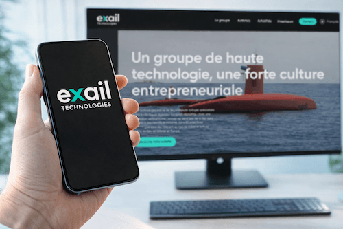L'action Exail Technologies bondit de +341 % en un an et teste une résistance clé