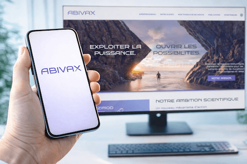 L'action Abivax bondit de 3,9 % à mi-journée après +1 241 % en un an
