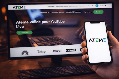Ateme bondit : EBITDA multiplié par 8, Netflix et YouTube valident