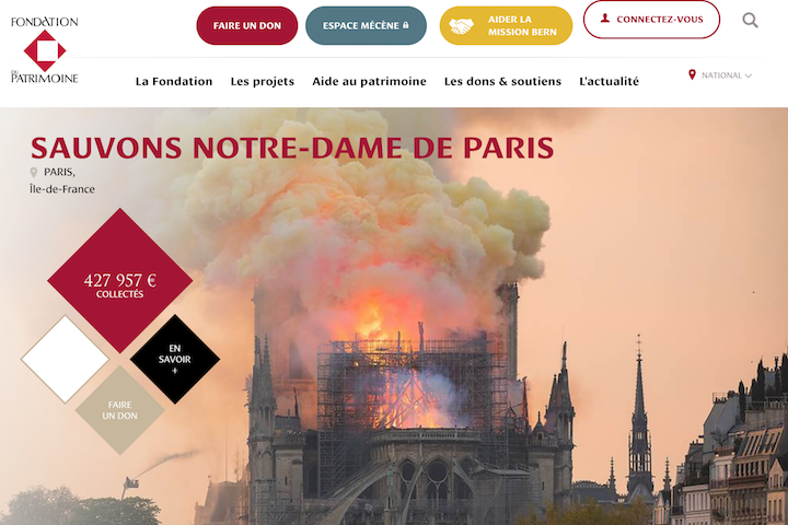 Le monde se mobilise pour Notre-Dame de Paris