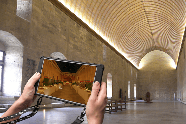 Histovery propose de visiter les sites historiques en réalité augmentée