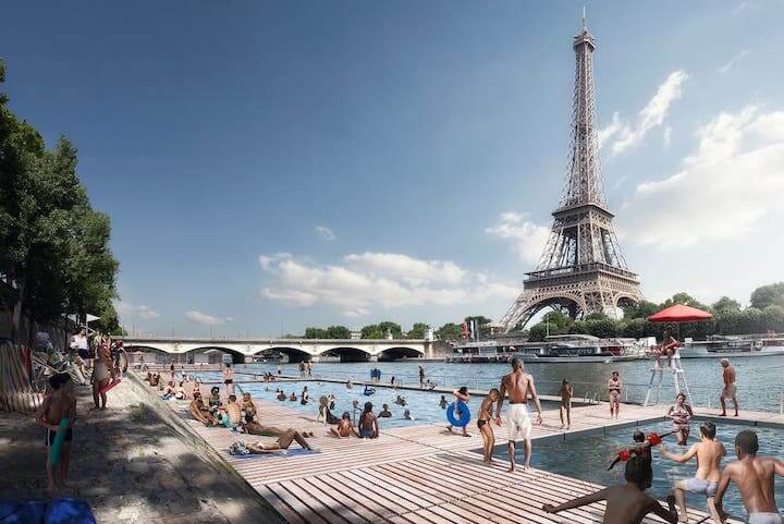 Paris : 1 milliard d'euros pour se baigner dans la Seine en 2024 