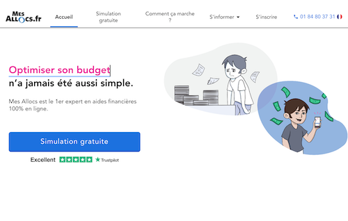 Mes Allocs, l'expert en aides financières 100% en ligne